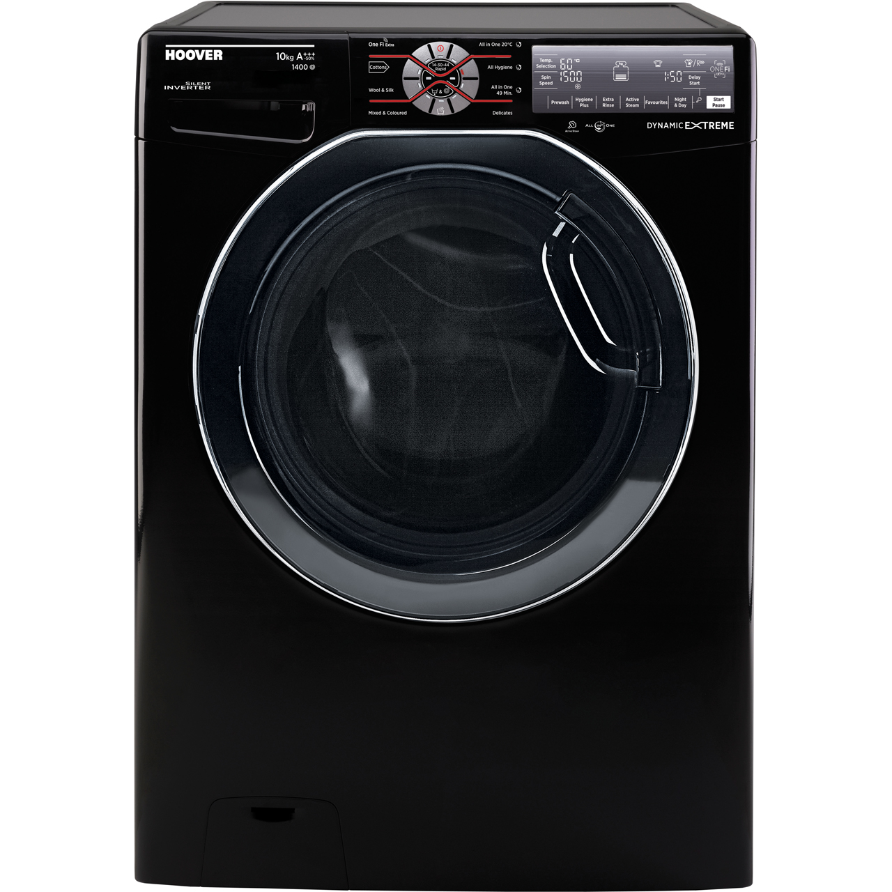 Hoover Dynamic Extreme DWFT410AH3B Wifi Connected 10Kg Washing Machine