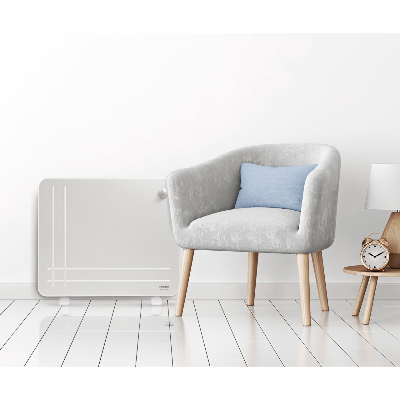 Dimplex DXLWP400TS Heater Wall Mounted Panel Heater White 400 Watt New