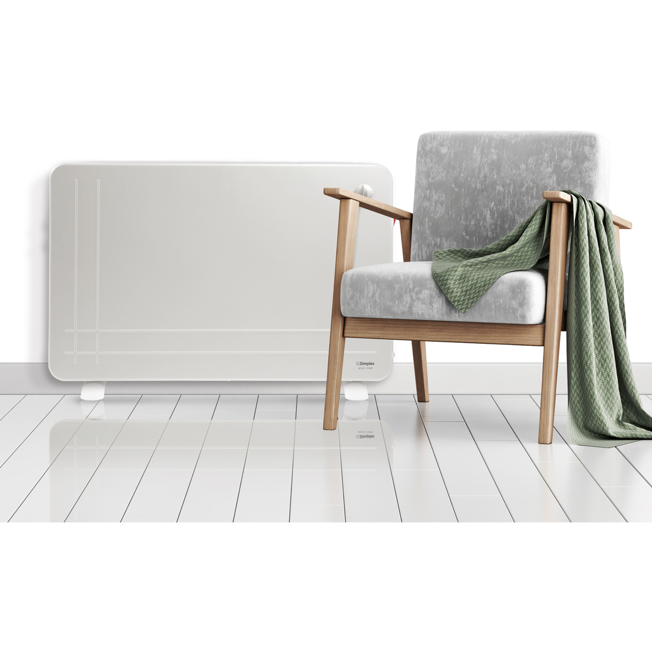 Dimplex DXLWP800TS Heater Wall Mounted Panel Heater White 800 Watt New