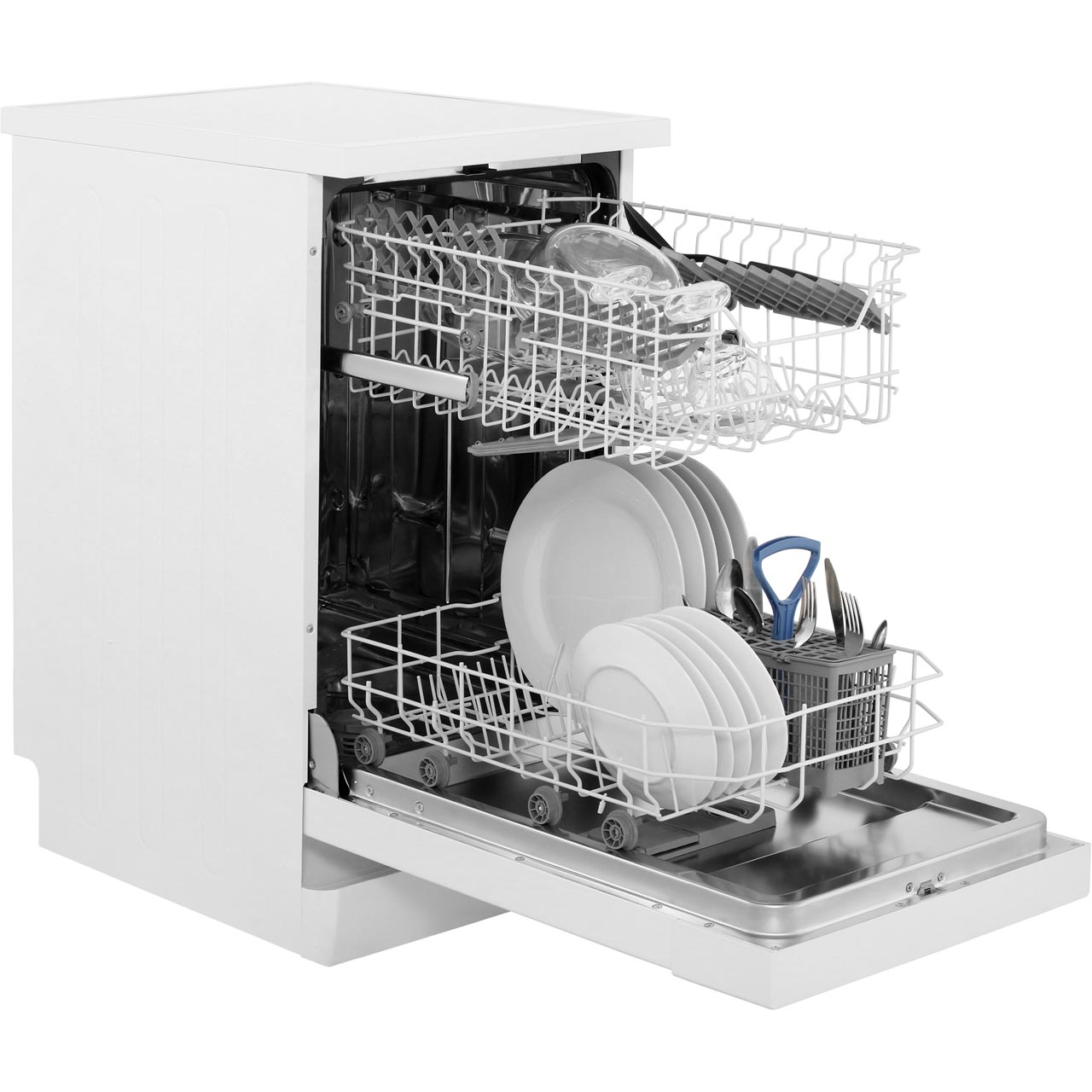 Electra Slimline Dishwasher | Silver 