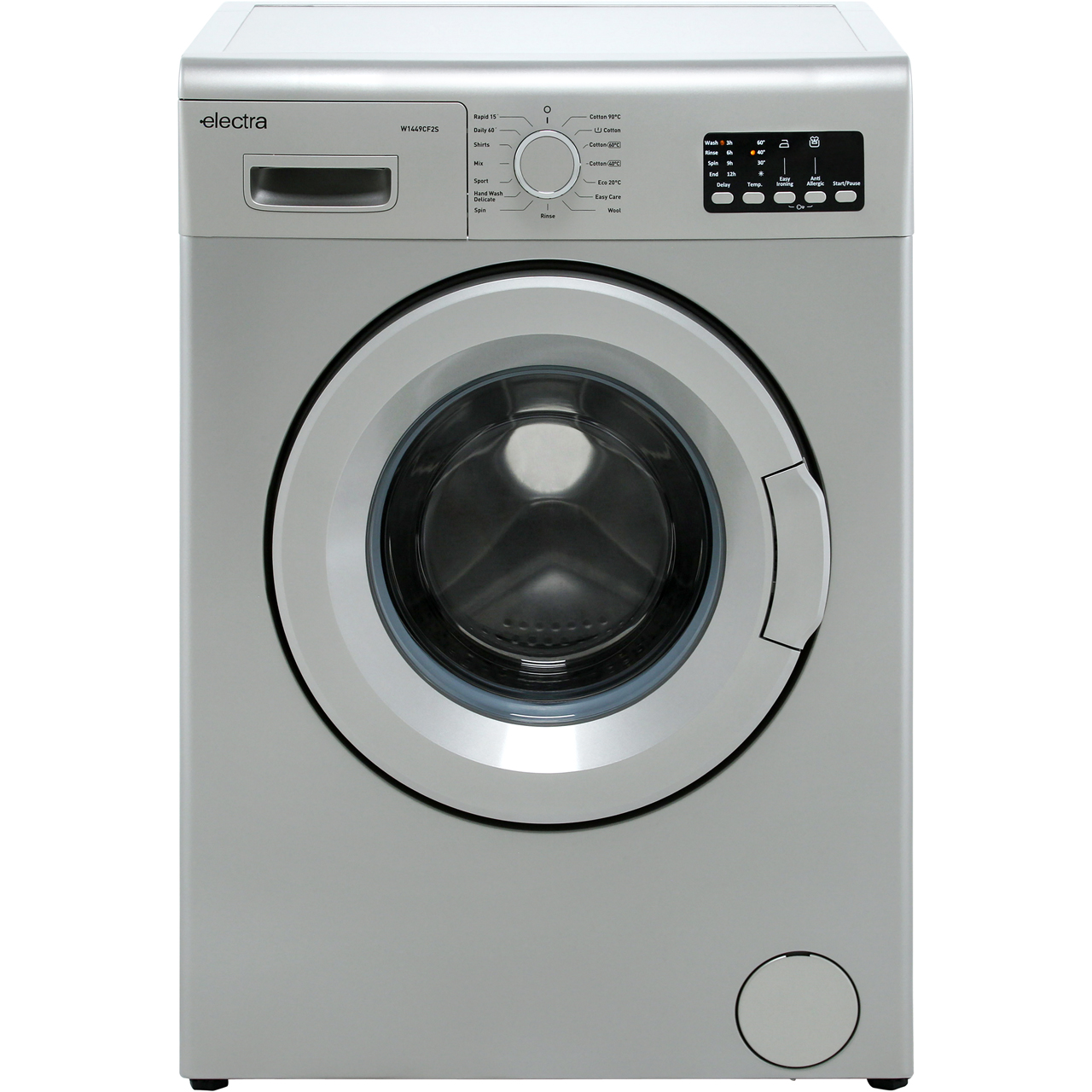 Electra W1449CF2S A++ Rated 7Kg 1400 RPM Washing Machine Silver New 5055862315361 eBay