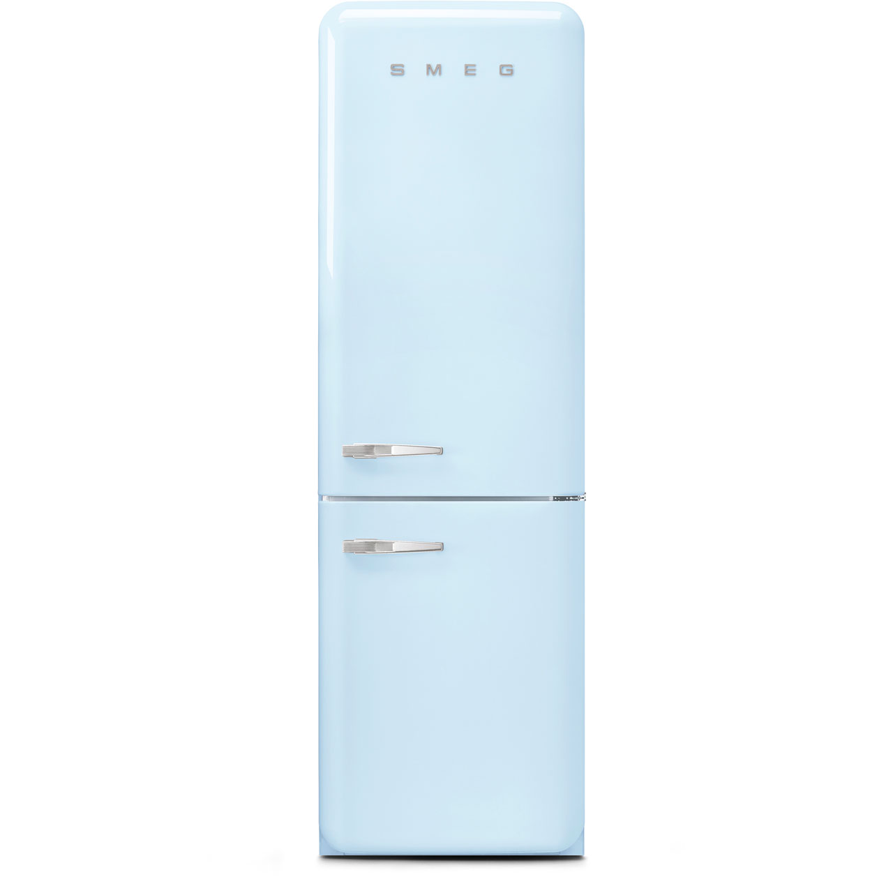 Fab32rpb3uk Pb Smeg Fridge Freezer Pastel Blue Ao Smeg Right Hand Hinge Fab32rpb3uk 60 40 Frost Free Fridge Freezer Pastel Blue