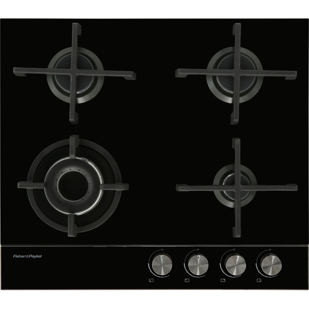 Cg604dlpgb1 Bk Fisher Paykel 4 Burner Gas Hob Ao Com