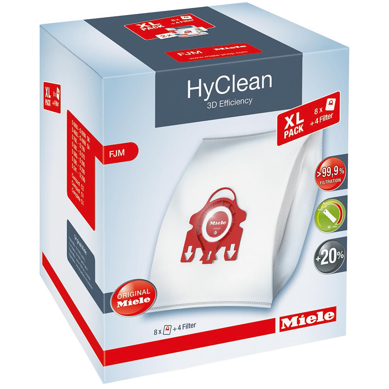 Miele Hyclean 3D Efficiency Dustbag FJM XL Pack Review