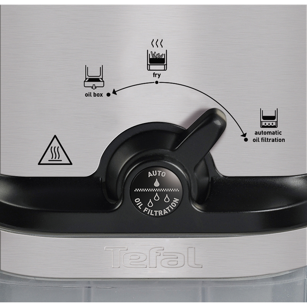 Tefal FR701640 Oleoclean Compact Fryer Deep Fryer Silver 3045386378425