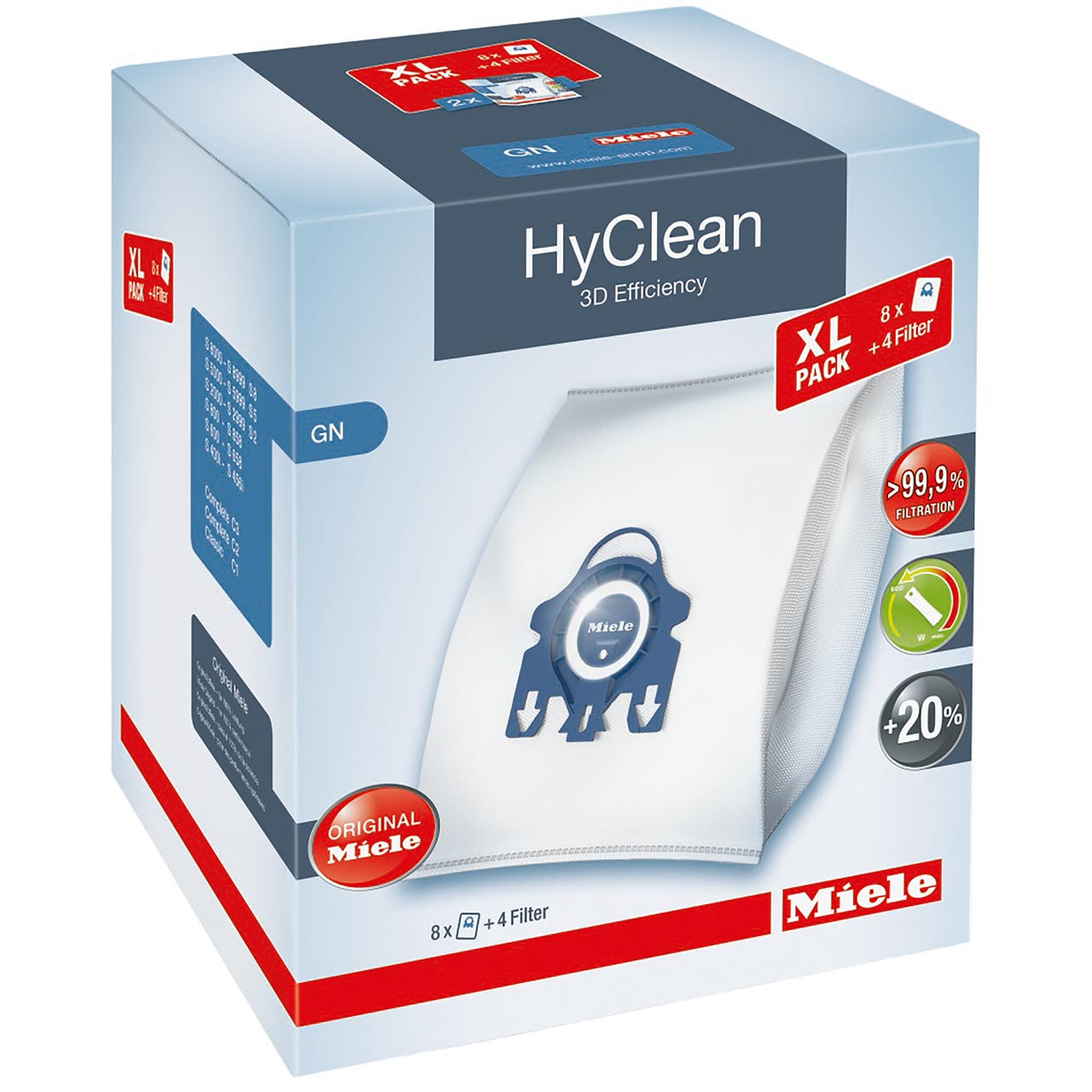 Miele Hyclean 3D Efficiency Dustbag GN XL Pack Review