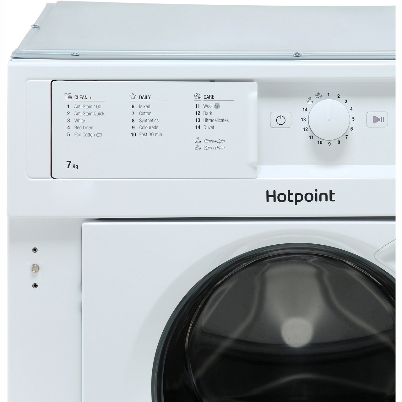 Hotpoint BIWMHG71484 A+++ Rated Integrated 7Kg 1400 RPM Washing Machine White 5054645560561 eBay
