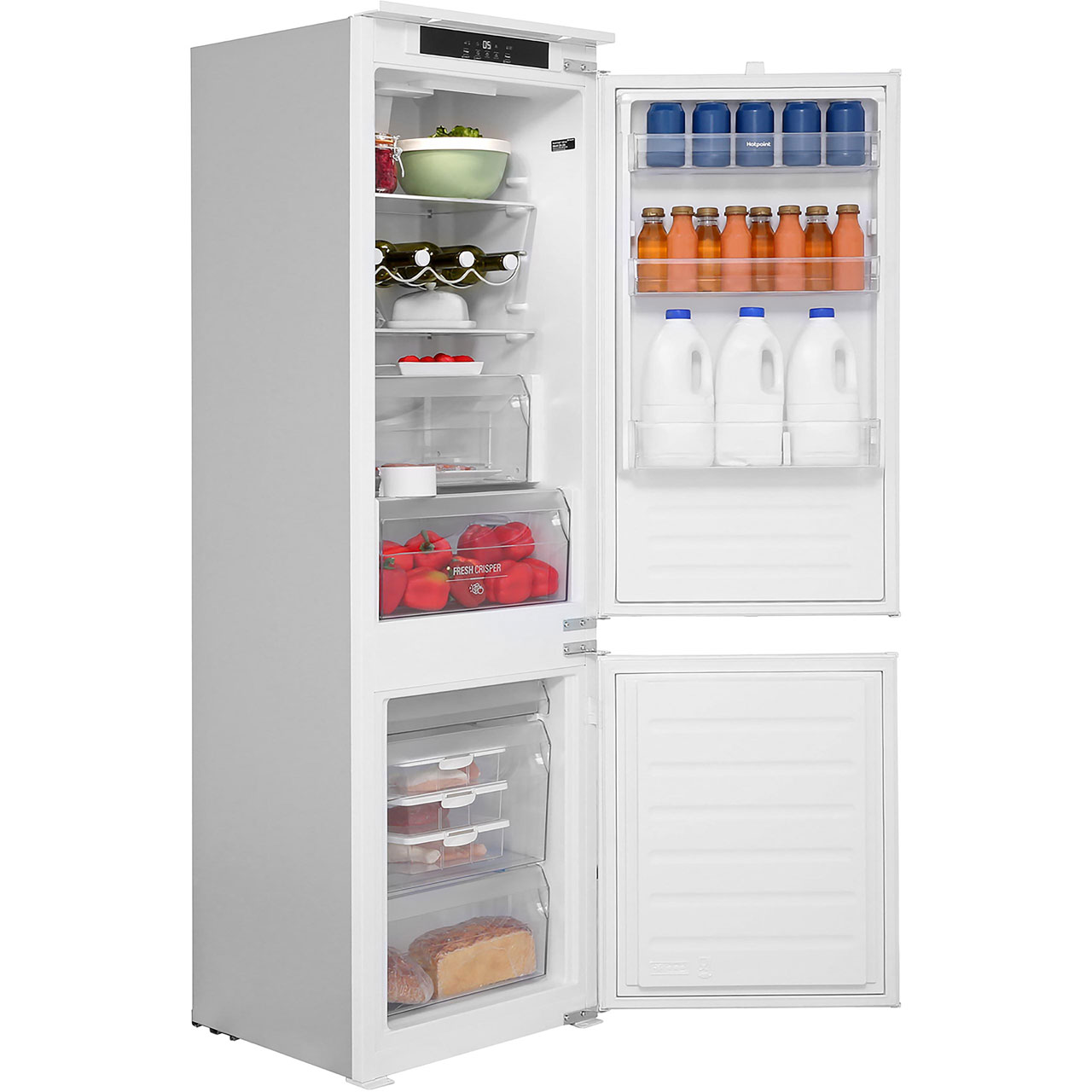 Hotpoint Day1 HM7030ECAA.1 Integrated 70/30 Fridge Freezer with Sliding Door Fixing Kit Review