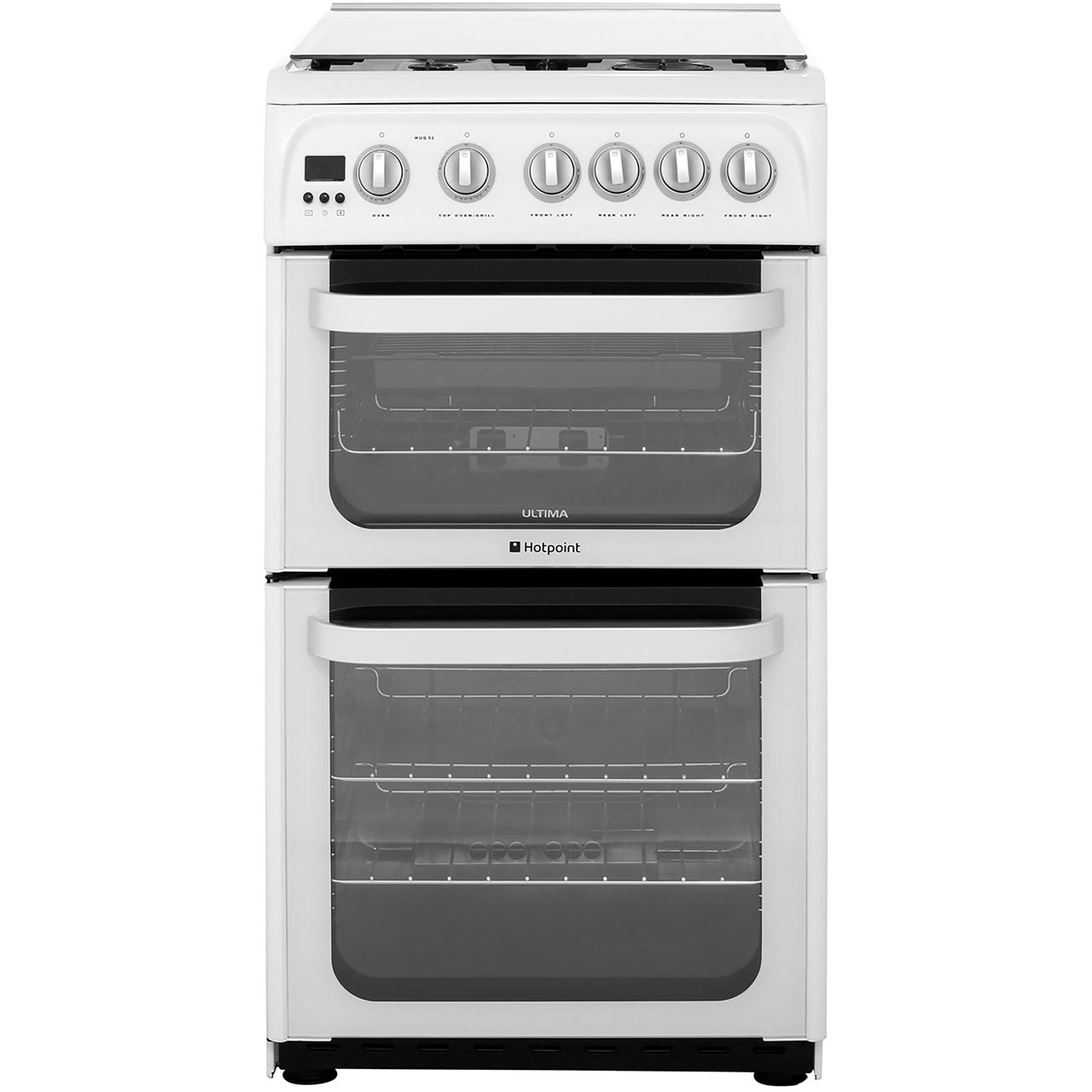 Hotpoint HUG52P Ultima A+/A Gas Cooker with Gas Hob 50cm Free Standing White eBay