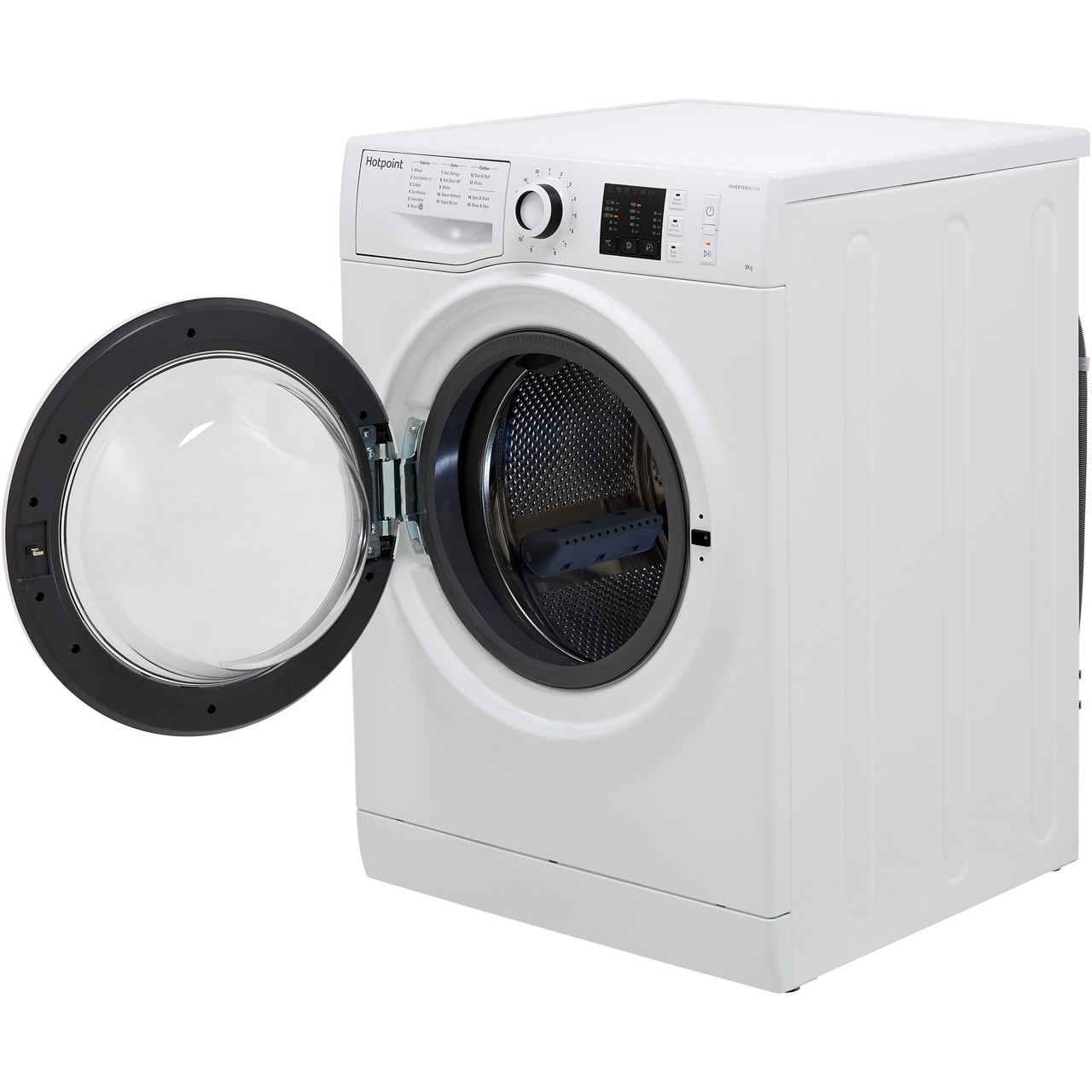 Hotpoint NM10844WWUK A+++ Rated 8Kg 1400 RPM Washing Machine White New ...