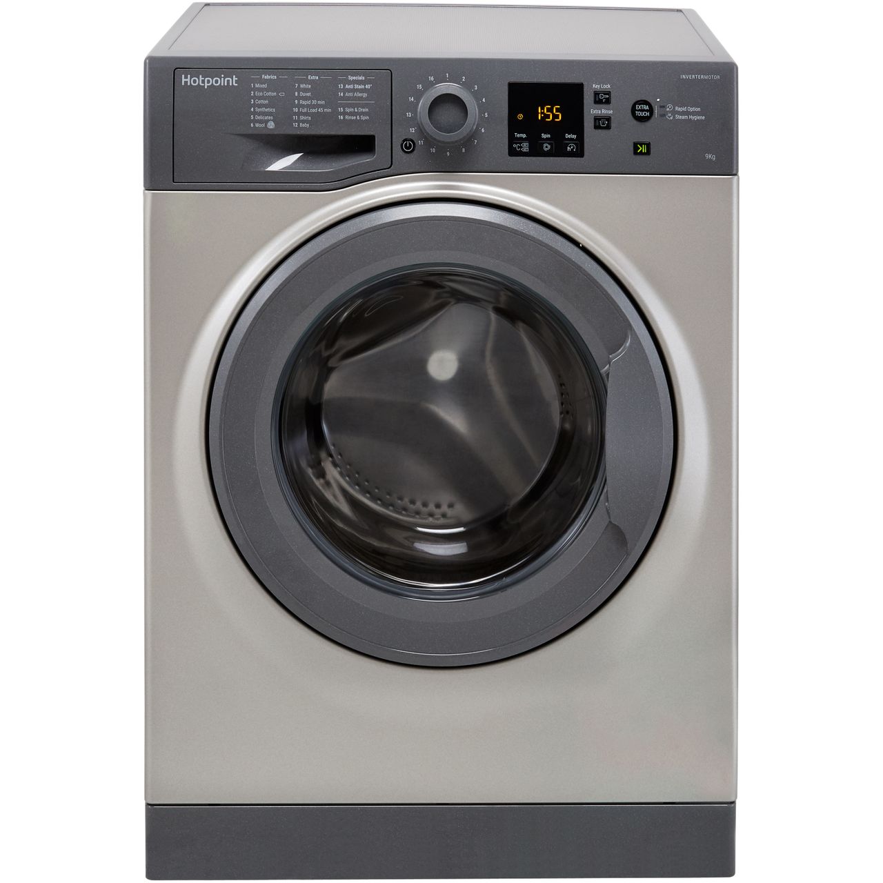 Nswm943cgguk Graphite Hotpoint Washing Machine Ao Com