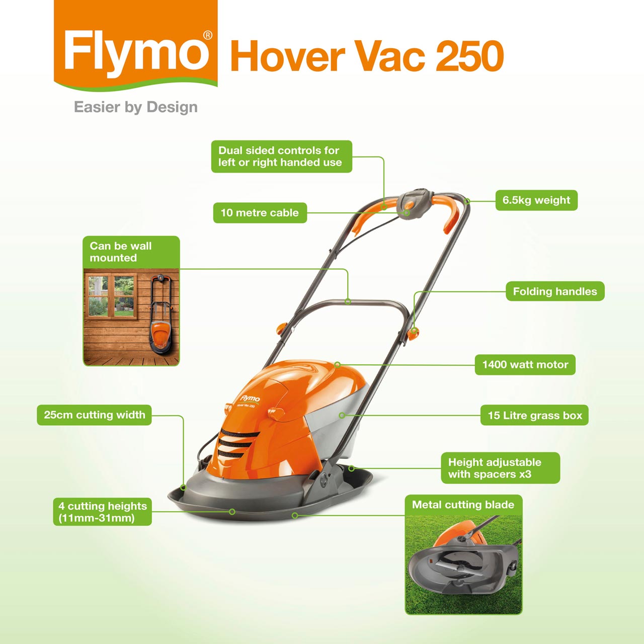 flymo hover mac 250