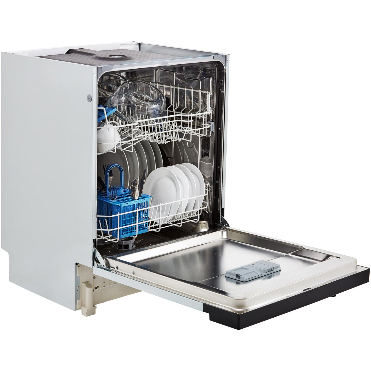Indesit DPG15B1NX Eco Time A+ Semi Integrated Dishwasher Full Size 60cm