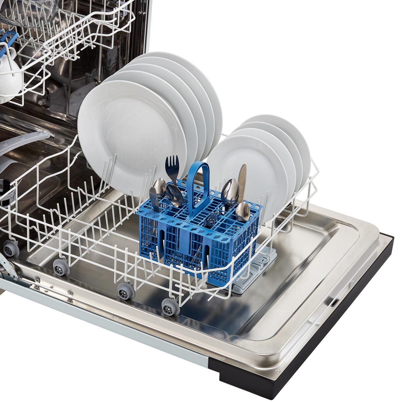 Indesit DPG15B1NX Eco Time A+ Semi Integrated Dishwasher Full Size 60cm