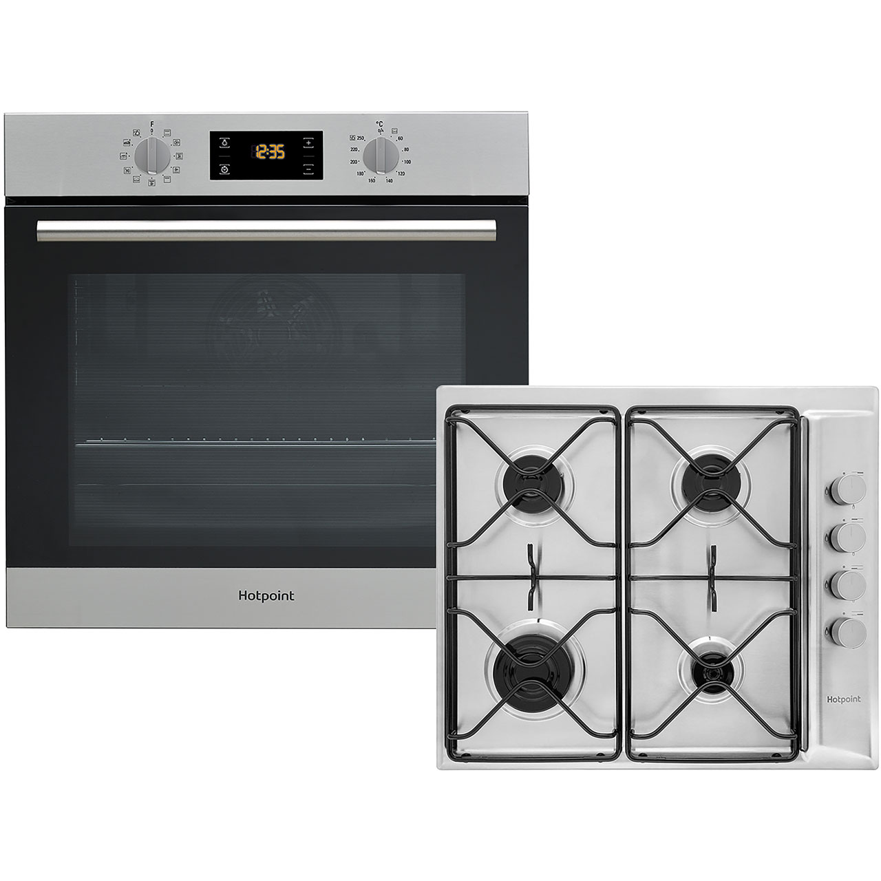 Hotpoint K002969 Built In Electric Single Oven and Gas Hob Pack Review