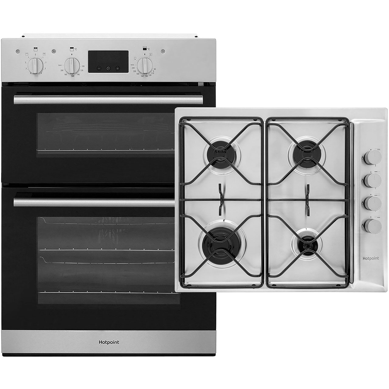 Hotpoint K002971 Built In Electric Double Oven and Gas Hob Pack Review