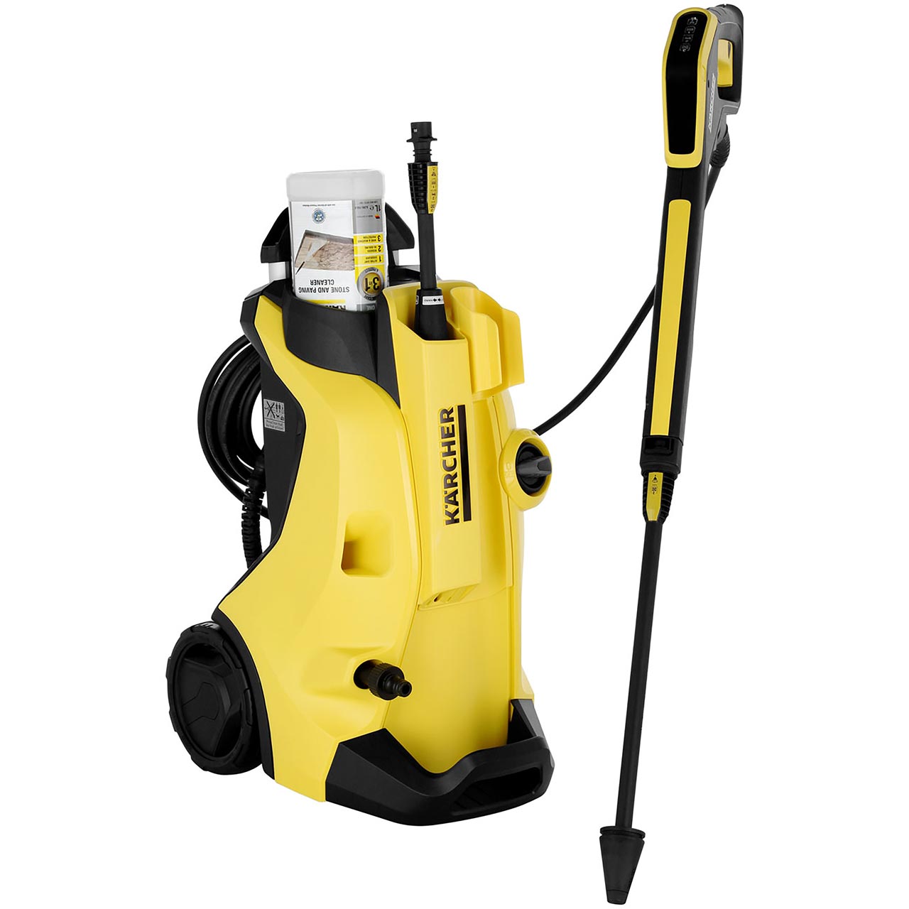 Karcher K4 Full Control Home Pressure Washer with T350 Patio Cleaner