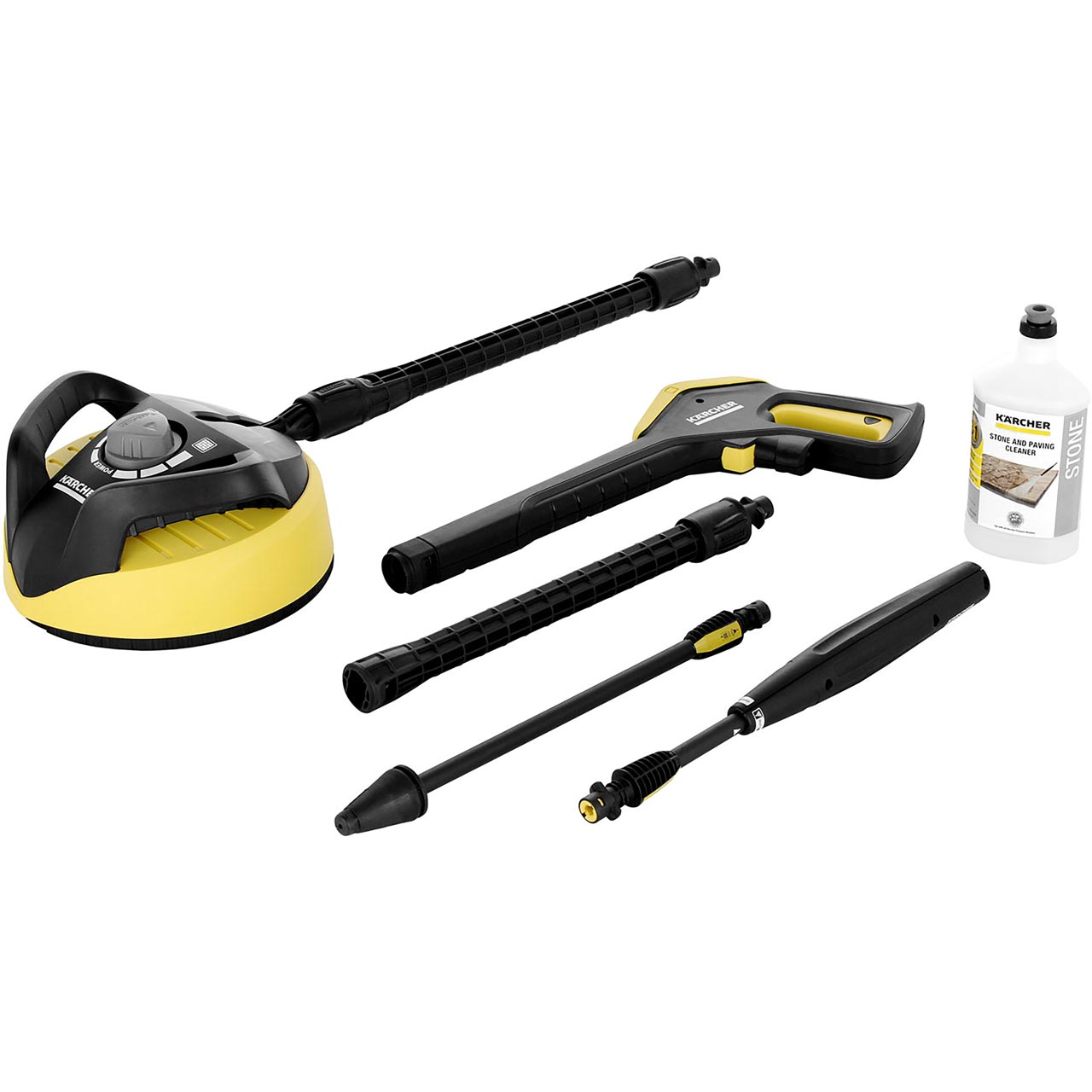 Karcher K4 Full Control Home Pressure Washer with T350 Patio Cleaner ...