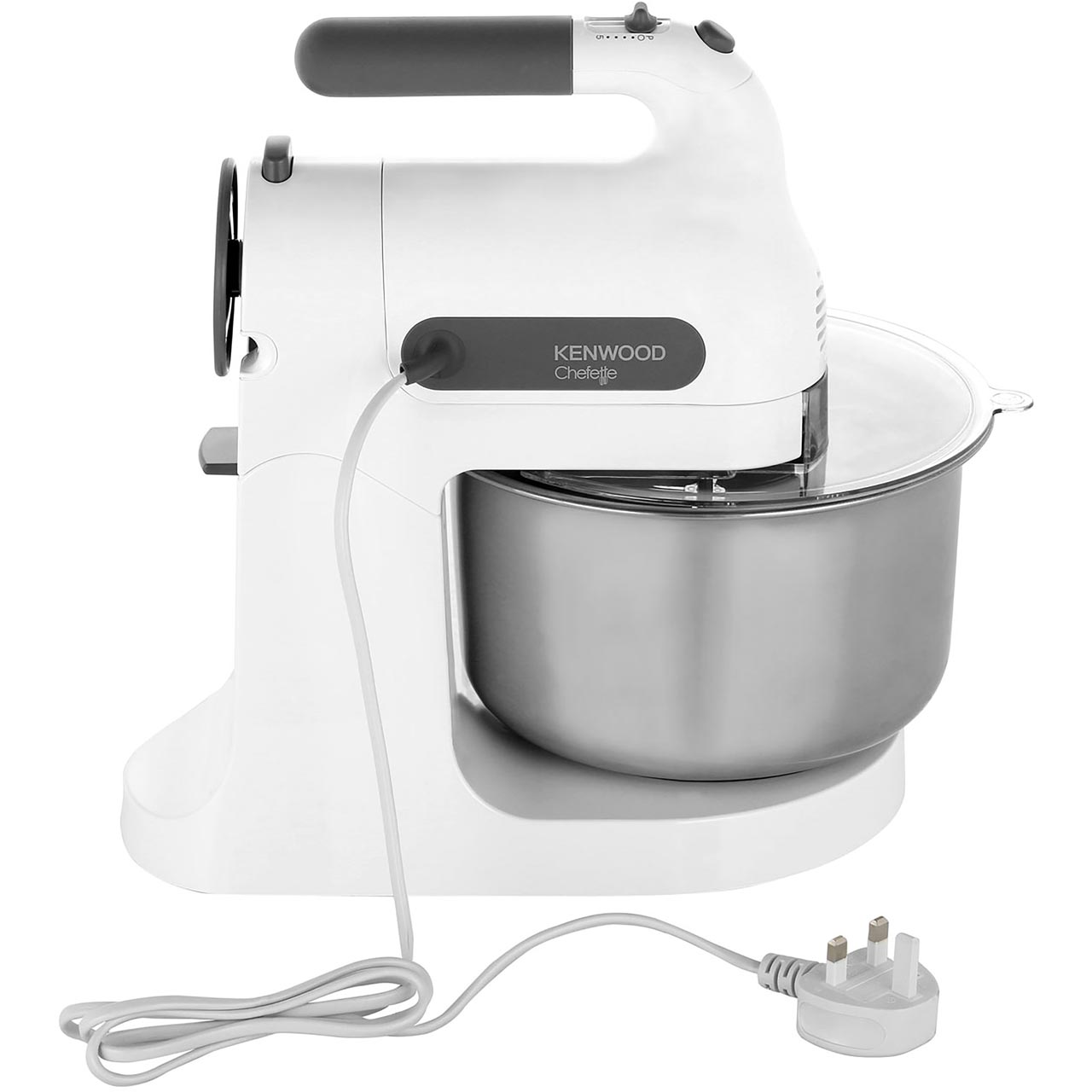 Kenwood HM680 Cheffette Hand Mixer 350 Watt White New from AO