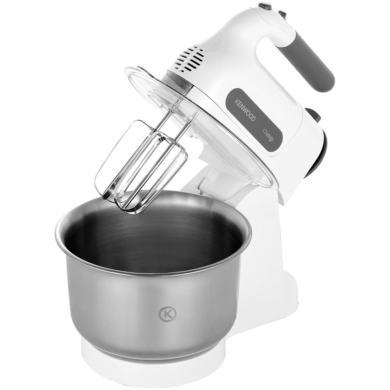Kenwood HM680 Cheffette Hand Mixer 350 Watt White New from AO