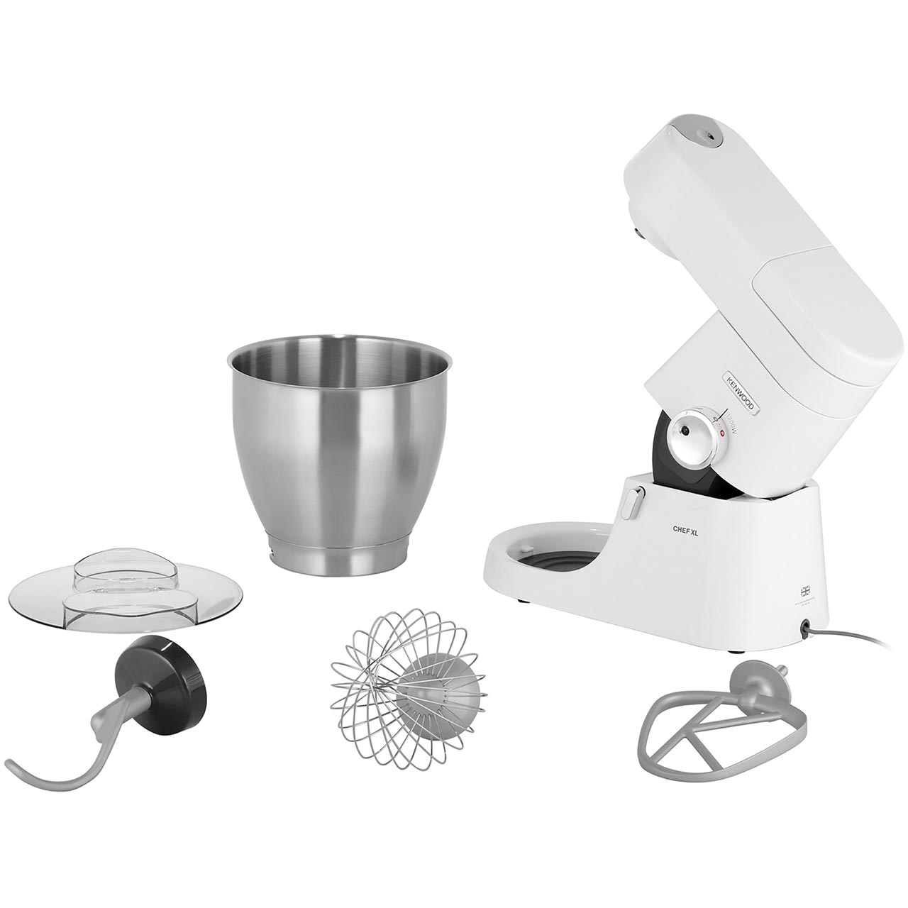 Kenwood KVL4100W Chef XL Stand Mixer with 6.7 Litres Bowl 1200 Watt