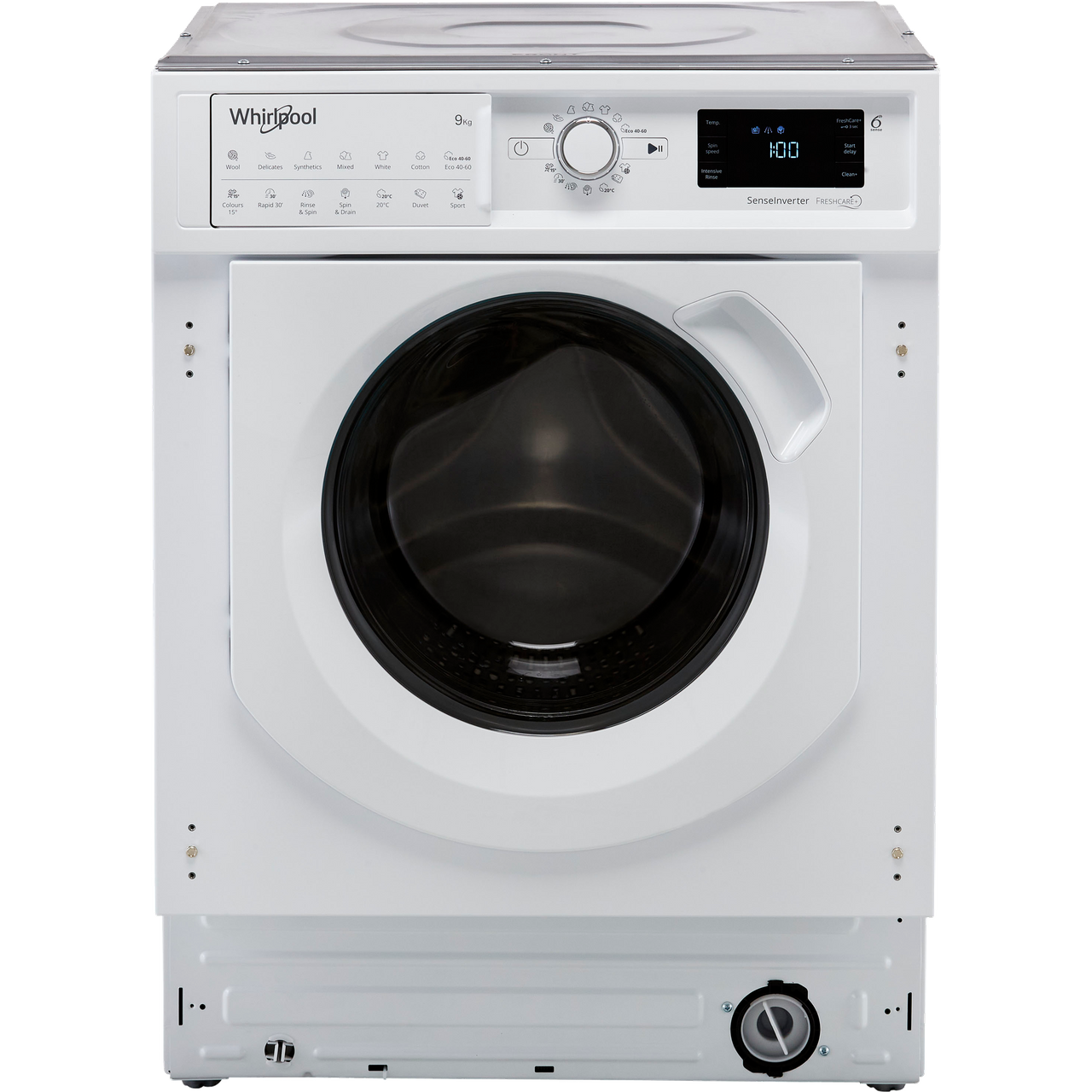 washing machine integrated 9kg