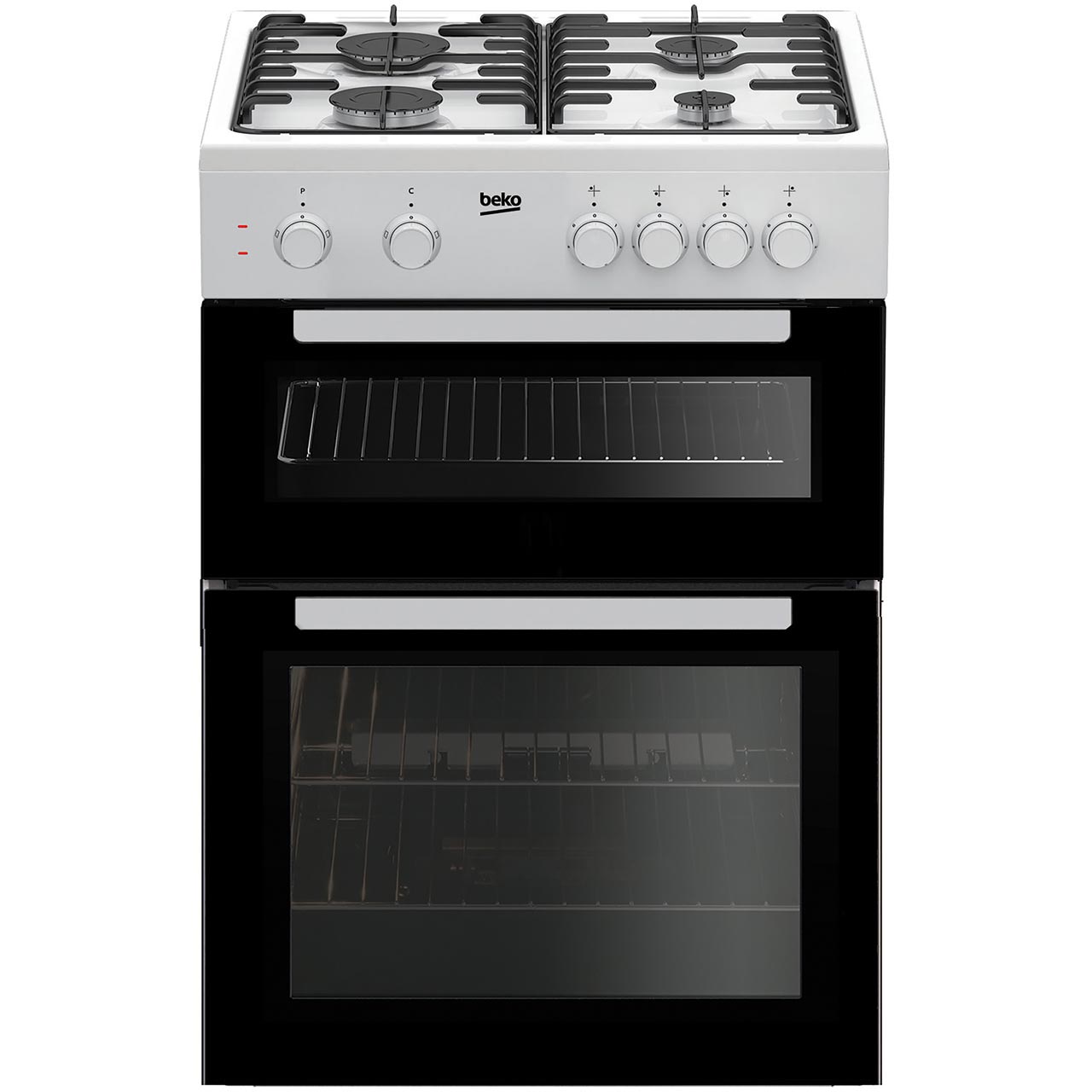 Beko KTG611W A+ Gas Cooker with Gas Hob 60cm Free Standing White New