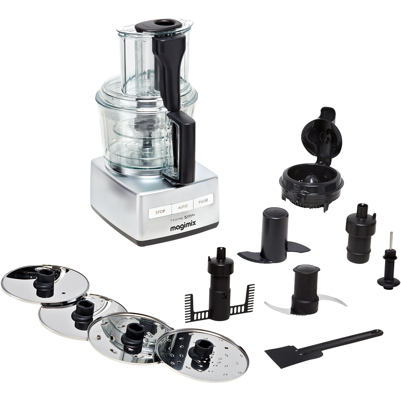 Magimix 18591 5200XL Food Processor 3.6 Litres 1100 Watt Variable Speed