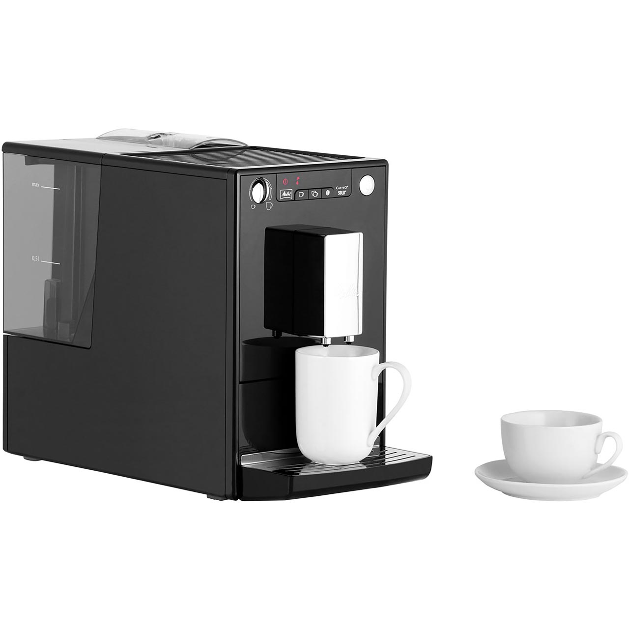 Melitta 6553104 Caffeo Solo Bean to Cup Coffee Machine 1400 Watt 15 bar