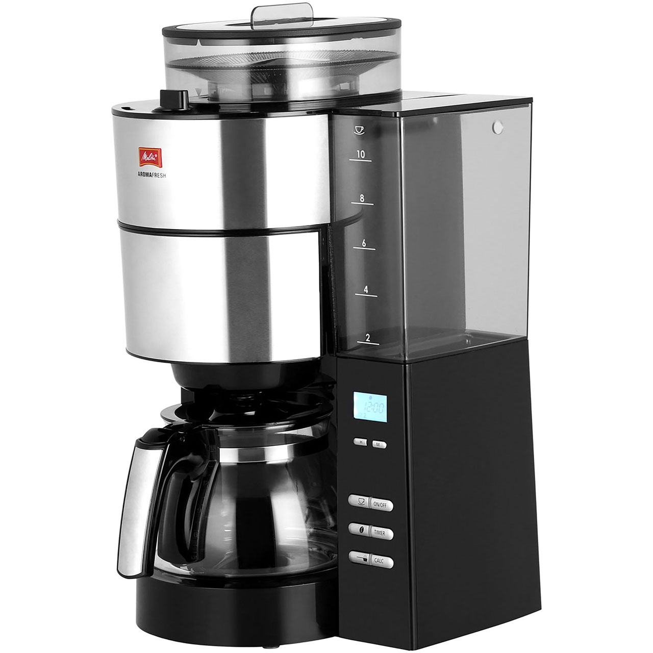 Melitta 6760642 Grind & Brew Filter Coffee Machine with
