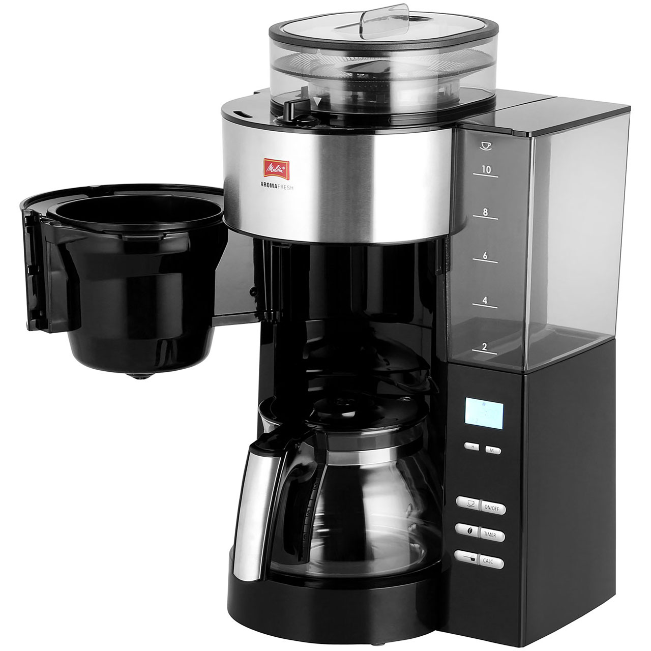 Melitta 6760642 Grind & Brew Filter Coffee Machine with