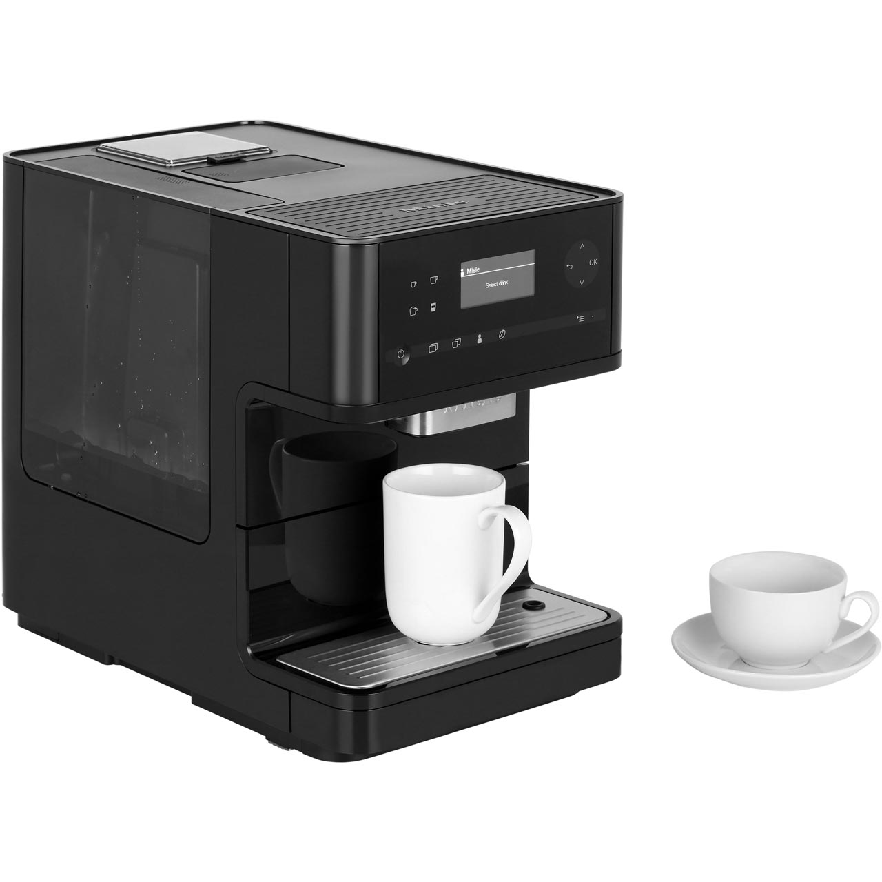 Miele CM6150 Bean to Cup Coffee Machine 1500 Watt 15 bar Black eBay