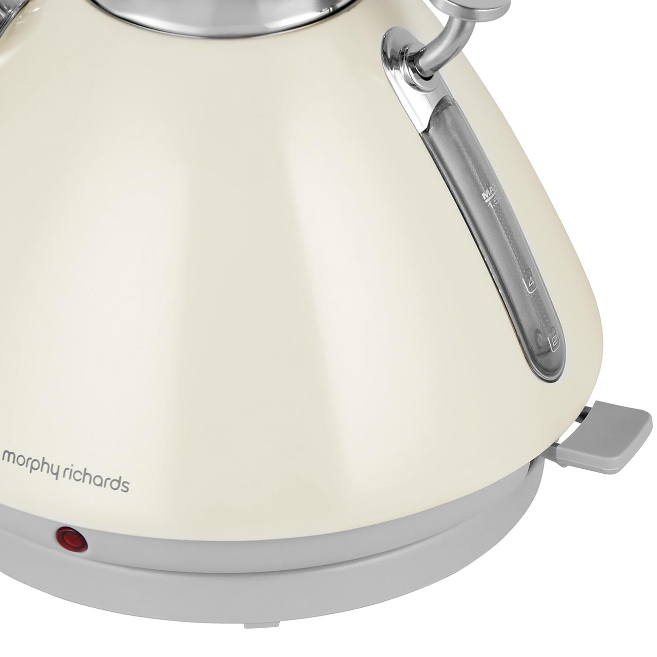 Morphy Richards 102034 Accents Kettle Limescale Filter 3000 Watt Ivory