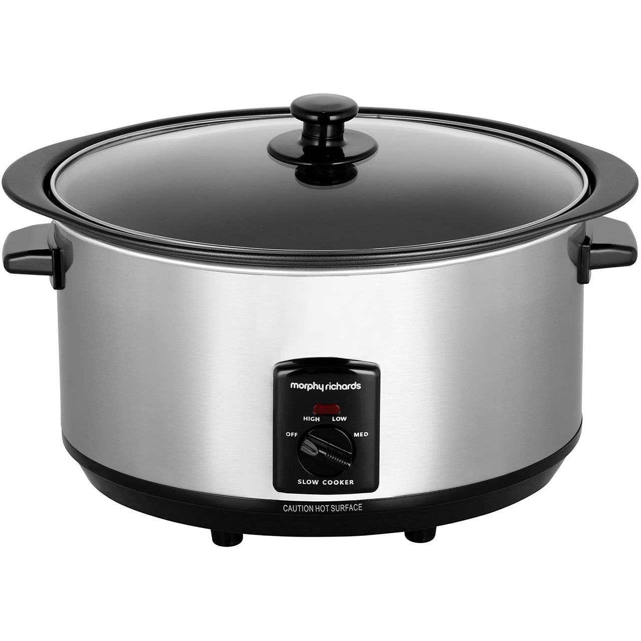 Morphy Richards 48710 Slow Cooker 3.5 Litres 170 Watt Stainless Steel