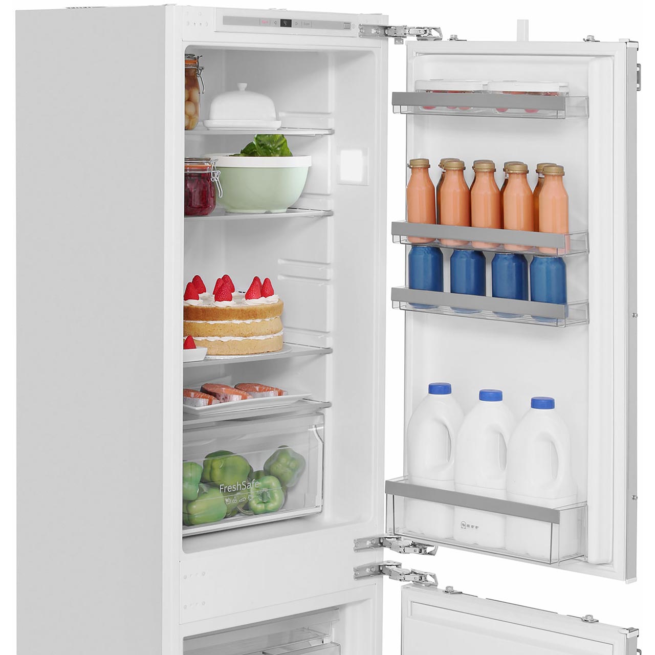 NEFF KI7862F30G N50 A++ 54cm Built In Fridge Freezer 60/40 Frost Free