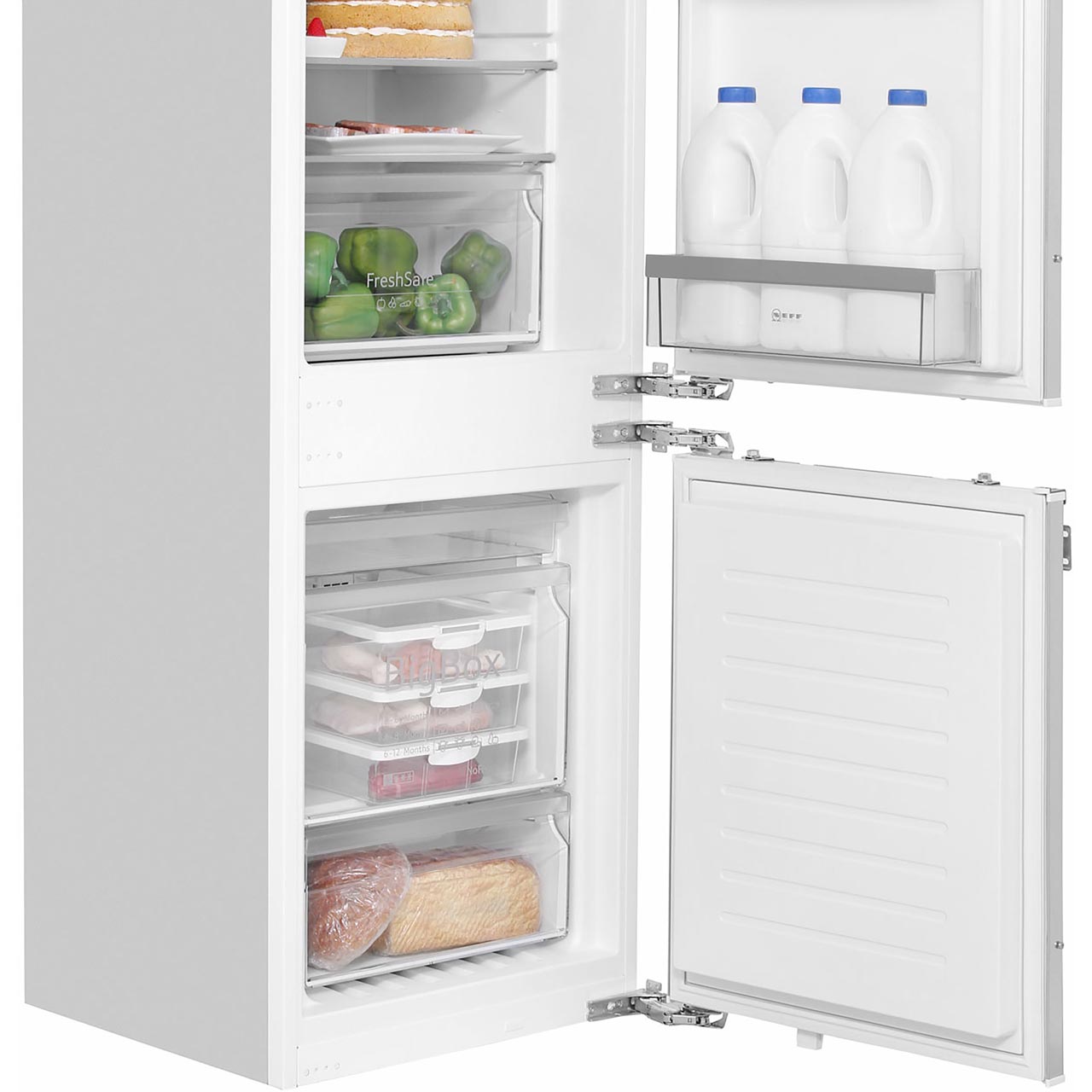 NEFF KI7862F30G N50 A++ 54cm Built In Fridge Freezer 70/30 Frost Free ...