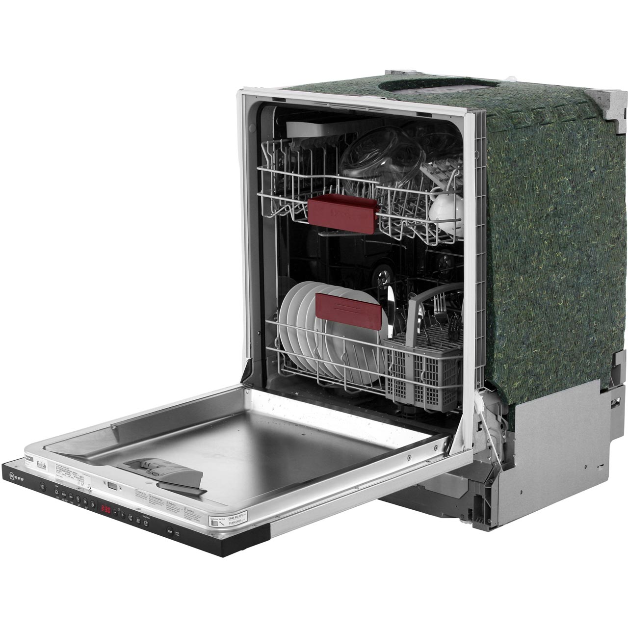 neff s513g60x0g integrated dishwasher