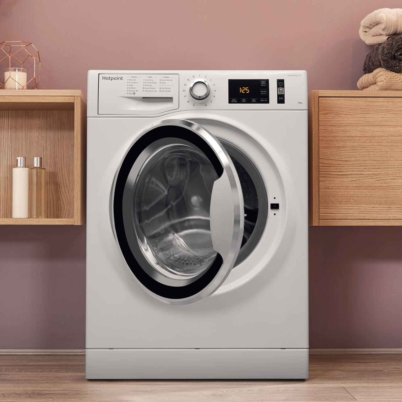 Hotpoint NM111045WCAUK ActiveCare A+++ Rated 10Kg 1400 RPM Washing ...