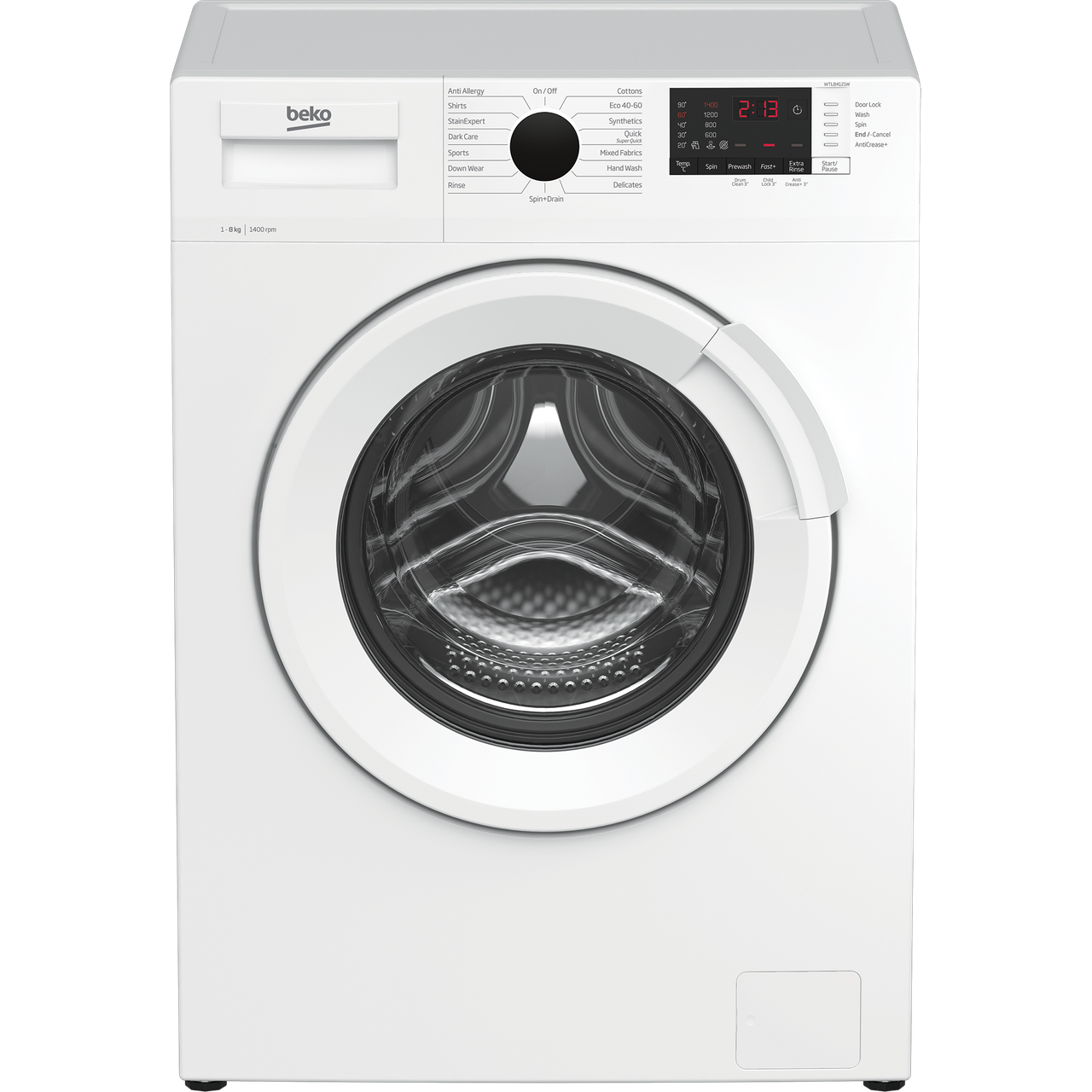 beko washing machine e12