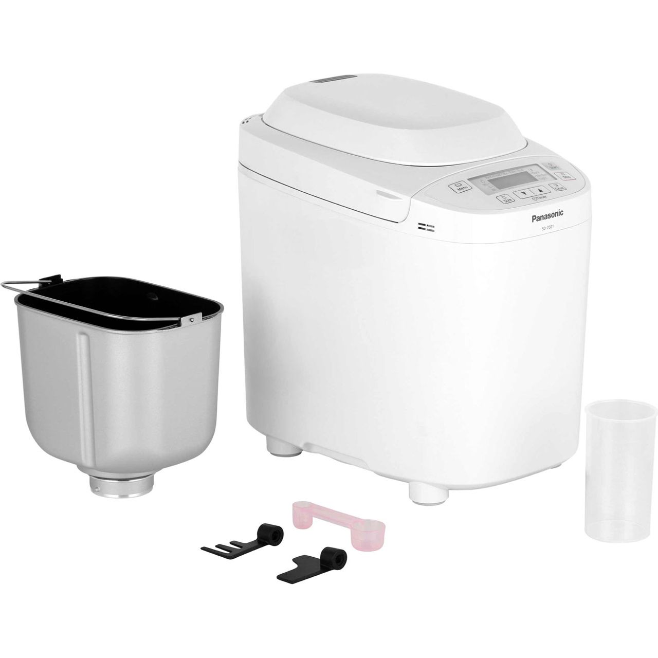 White By Panasonic Panasonic Sd 2501 Wxc Automatic Breadmaker Electronics For Kids Toys Games Guardebem Com