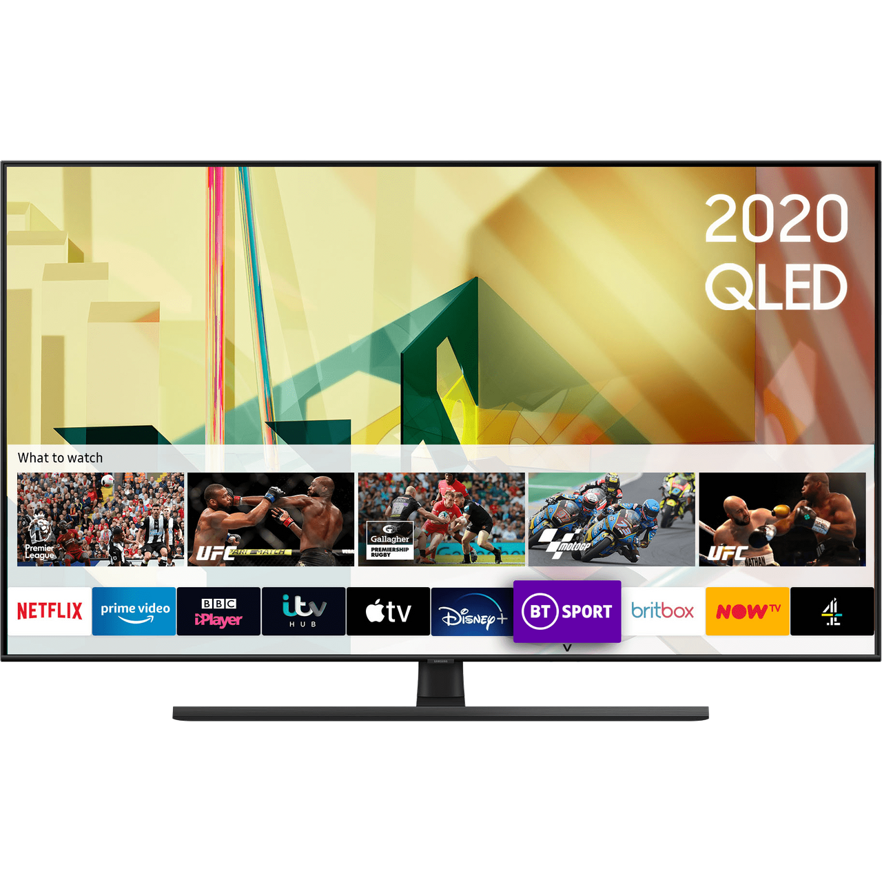 Samsung QE75Q70TA Q70T 75 Inch Smart 4K Ultra HD QLED Freeview HD and