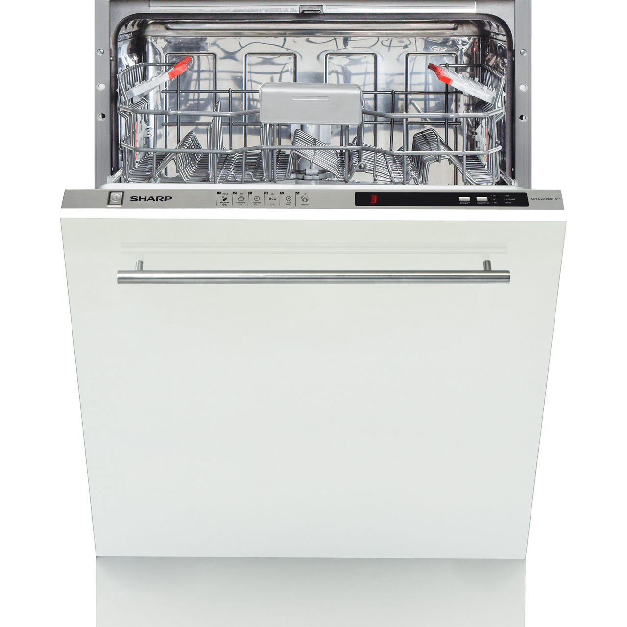 Sharp QW-D22I492X-EN Fully Integrated Standard Dishwasher Review