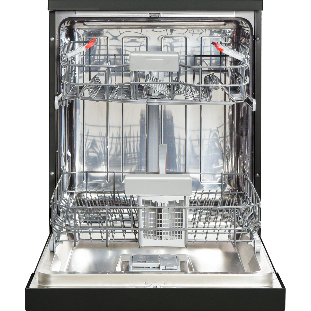 Sharp QWHX13F472B A++ Dishwasher Full Size 60cm 13 Place Black New