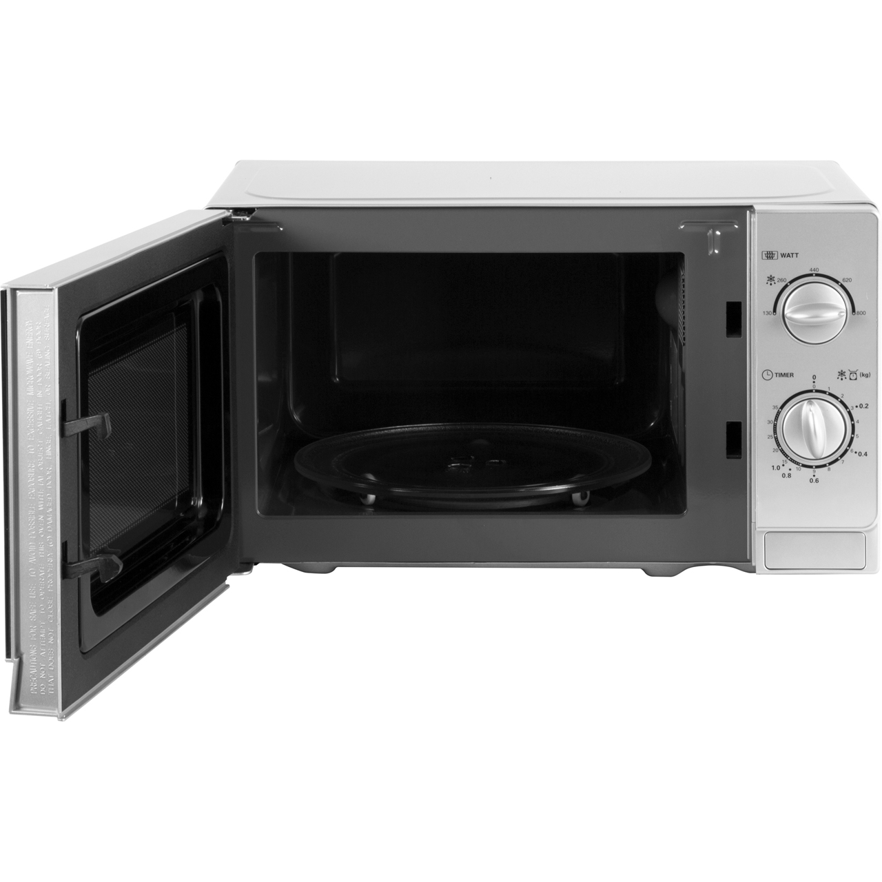 Sharp Microwave R20DSLM 800 Watt Microwave Silver New from AO