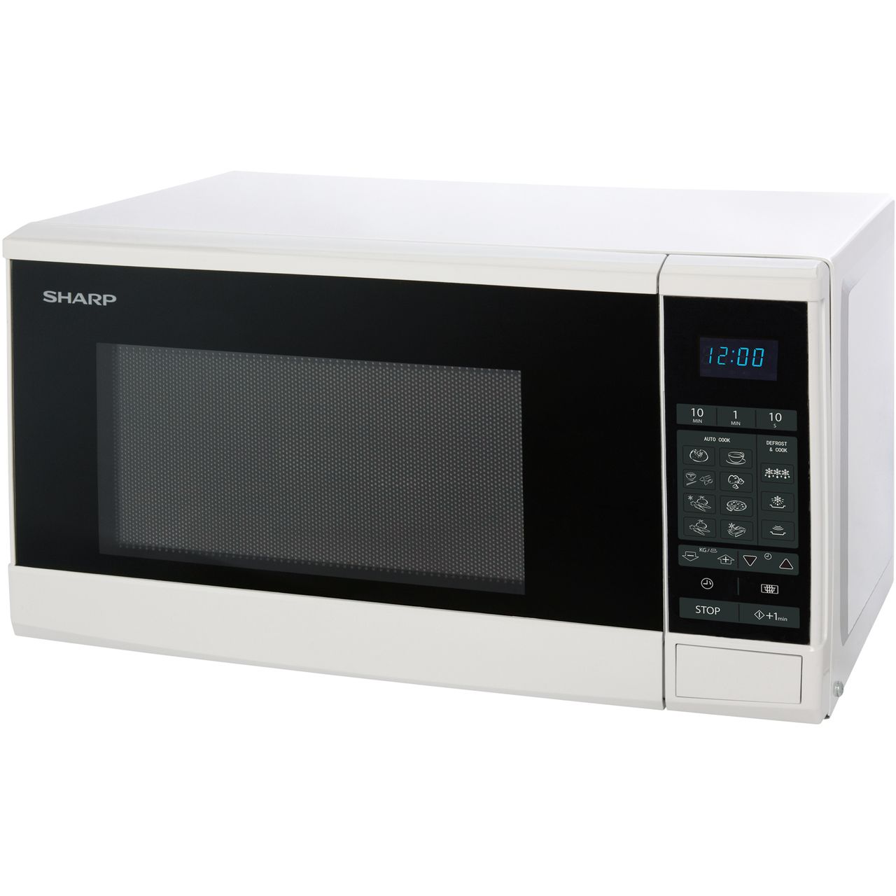 Sharp Microwave R270WM 800 Watt Microwave Free Standing White