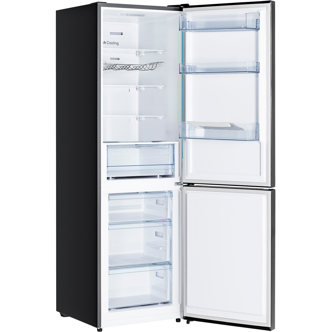 Rated Stainless Steel A Hisense Rb406n4ac1 60 40 Frost Free Fridge Freezer Standard Refrigerators Home Kitchen Umoonproductions Com