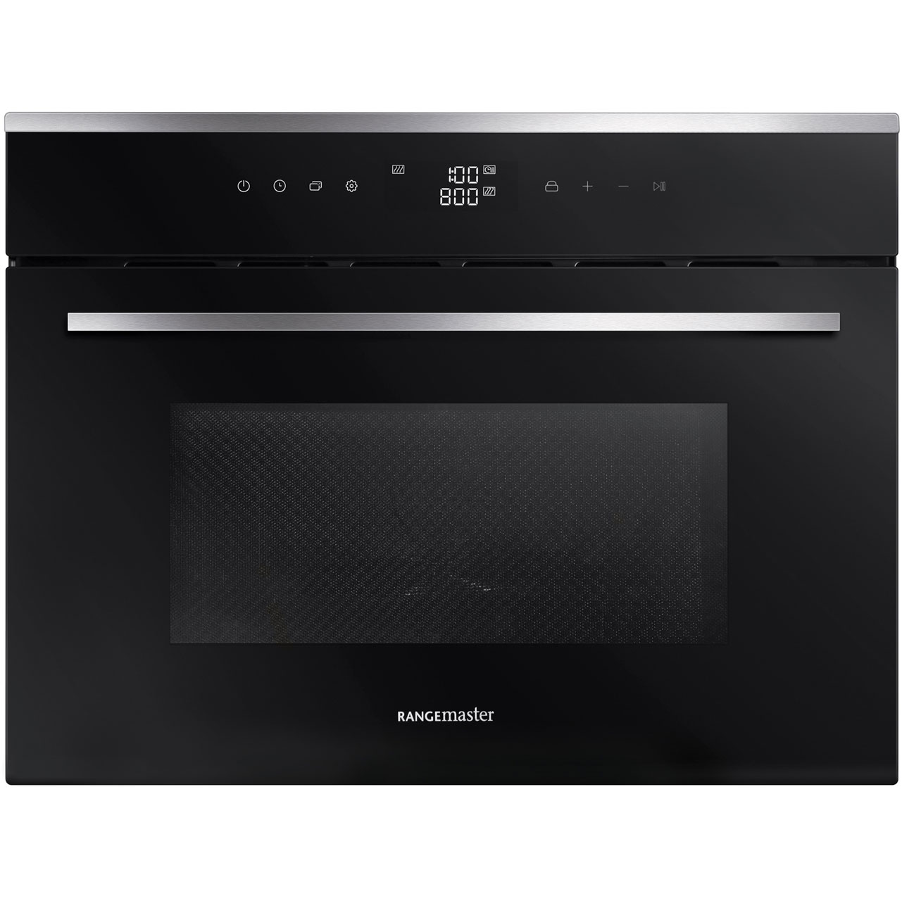 Rangemaster RMB45MCBL/SS Narrow Width Built In Combination Microwave