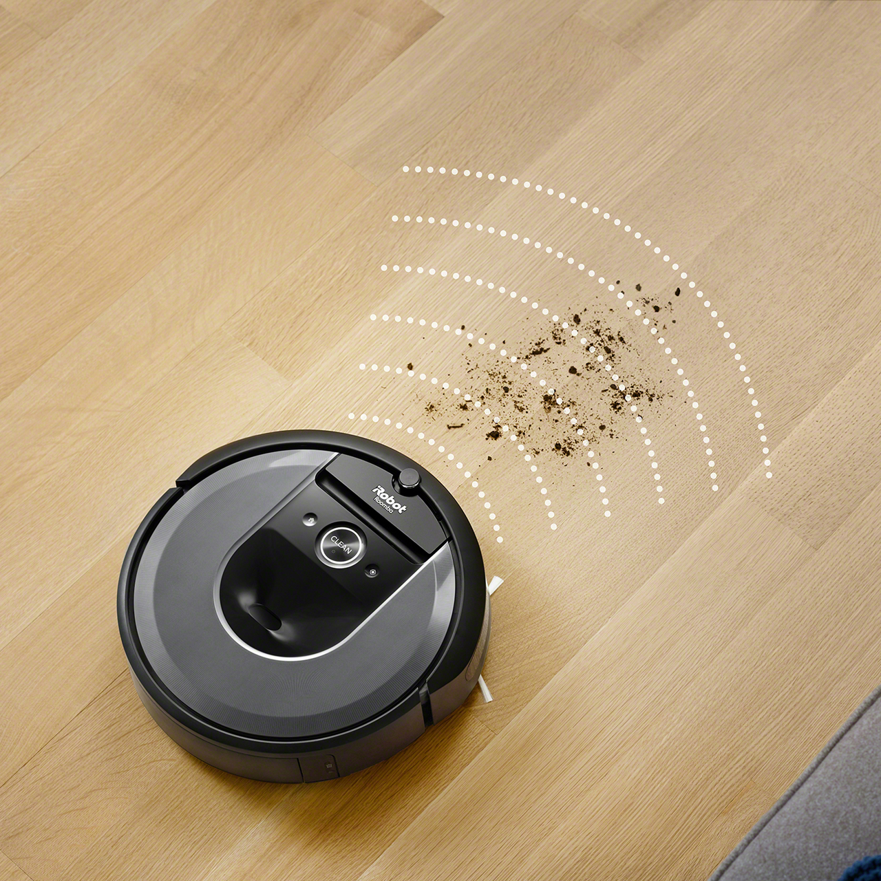 iRobot Roomba I7558+ Robotic Vacuum Cleaner Carpet / Hard Floor