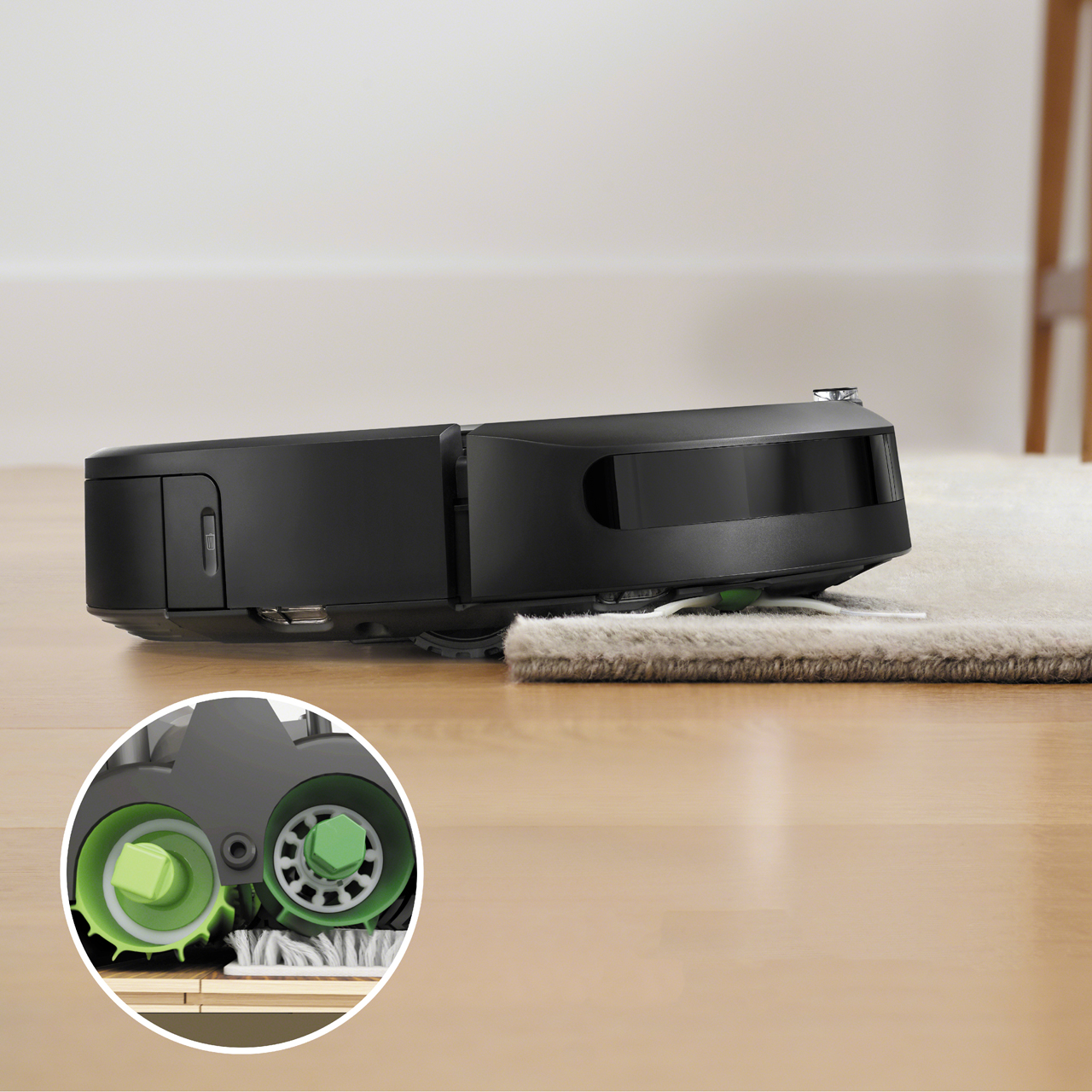 iRobot Roomba I7558+ Robotic Vacuum Cleaner Carpet / Hard Floor ...