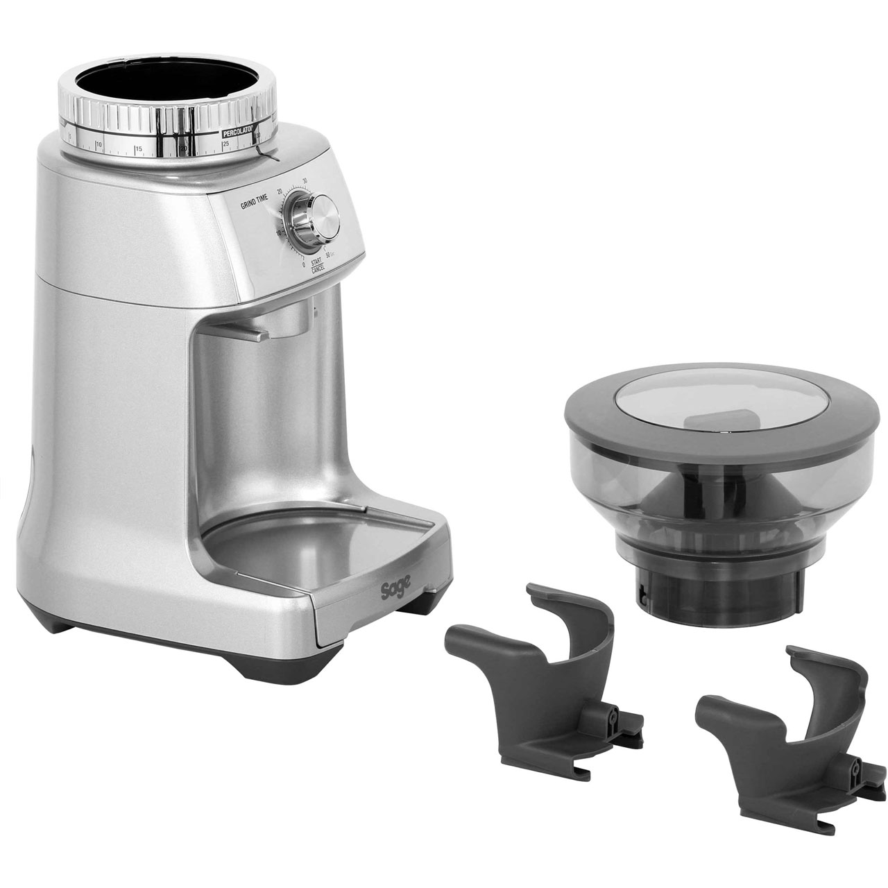 Sage BCG600SIL The Dose Control Pro Coffee Grinder Stainless Steel New